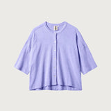 BONGUSTA - NARAM Oversized Shirt | lavender blue - Shirt - ROSA ECK -