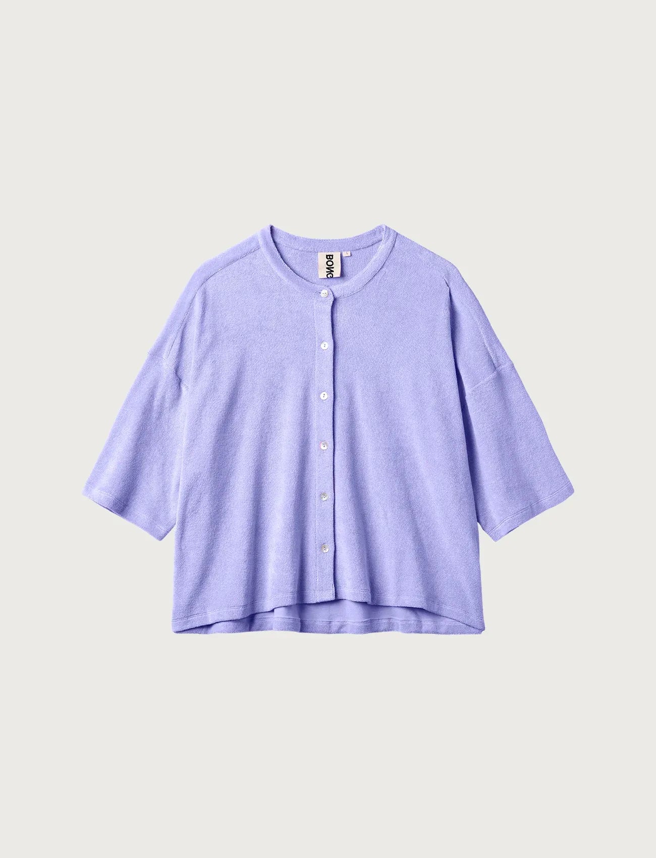 BONGUSTA - NARAM Oversized Shirt | lavender blue - Shirt - ROSA ECK -