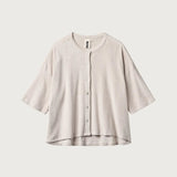 BONGUSTA - NARAM Oversized Shirt | moonbeam - Shirt - ROSA ECK -