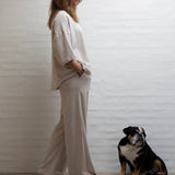 BONGUSTA - NARAM Oversized Shirt | moonbeam - Shirt - ROSA ECK -