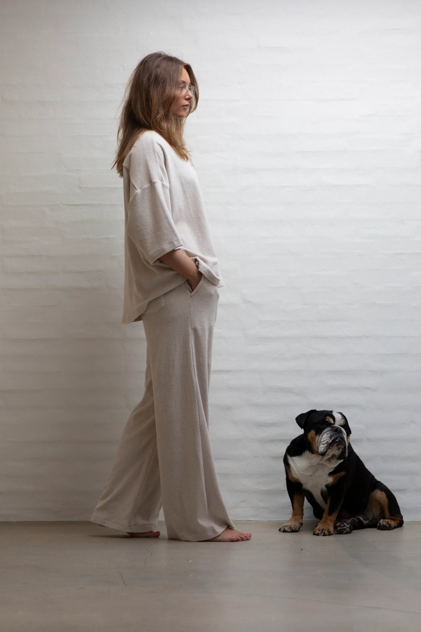 BONGUSTA - NARAM Oversized Shirt | moonbeam - Shirt - ROSA ECK -