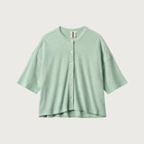 BONGUSTA - NARAM Oversized Shirt • silver sage - Shirt - ROSA ECK Concept Store