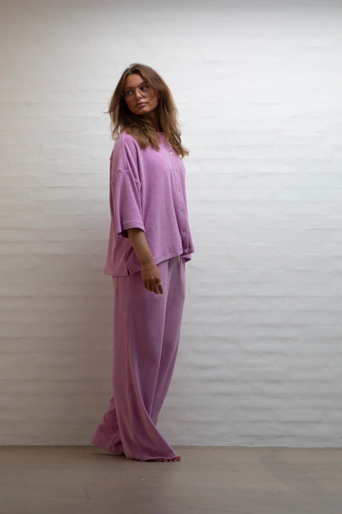BONGUSTA - NARAM Oversized Shirt | soft fuchsia - Shirt - ROSA ECK -