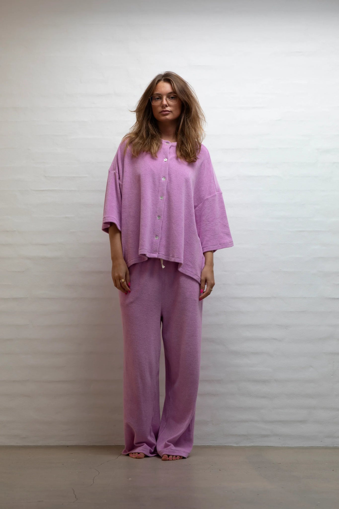 BONGUSTA - NARAM Oversized Shirt | soft fuchsia - Shirt - ROSA ECK -