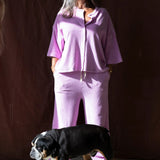 BONGUSTA - NARAM Oversized Shirt | soft fuchsia - Shirt - ROSA ECK -