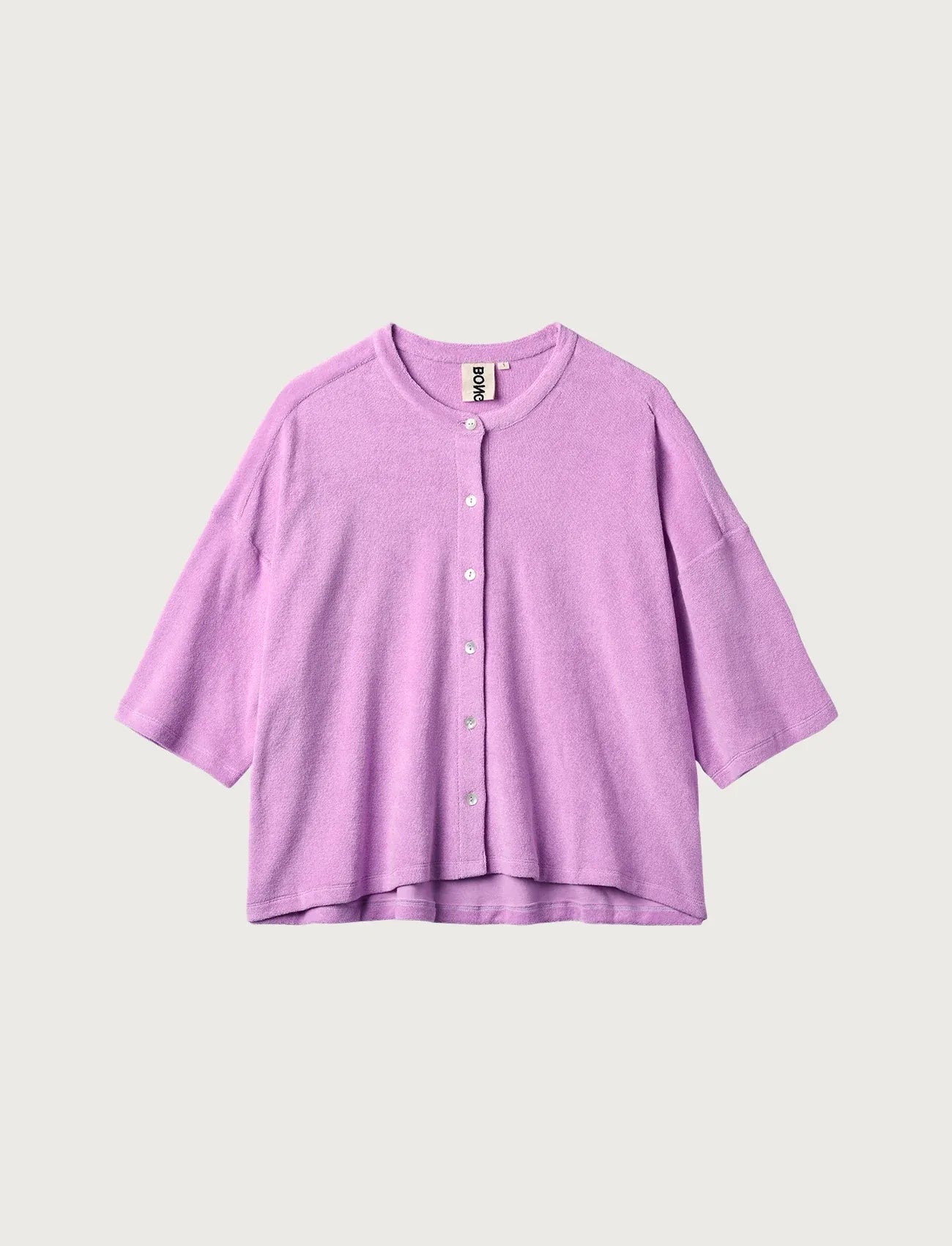 BONGUSTA - NARAM Oversized Shirt | soft fuchsia - Shirt - ROSA ECK -