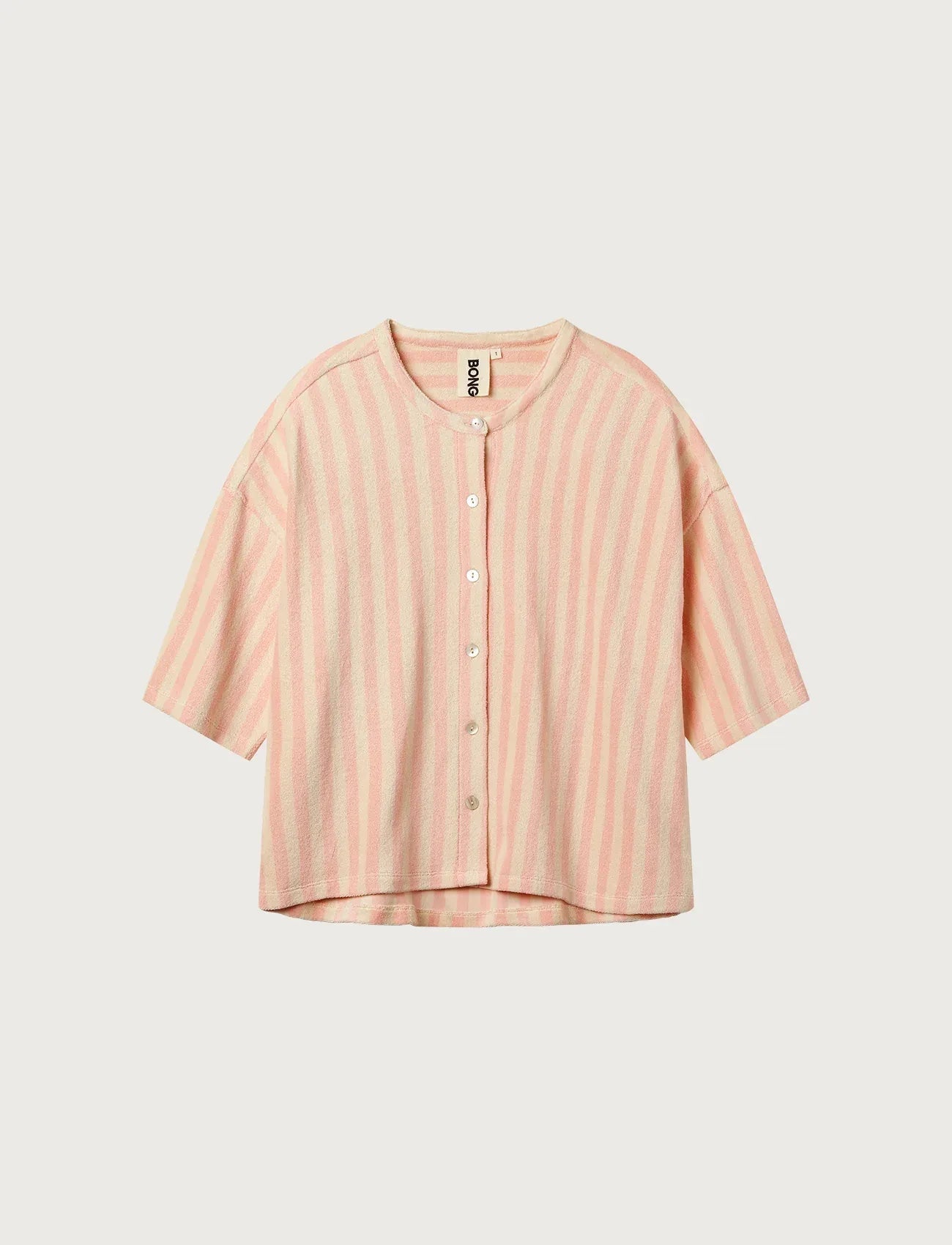 BONGUSTA - NARAM Oversized Shirt | tropical & creme - Shirt - ROSA ECK -