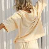 BONGUSTA - NARAM Oversized Shirt • vanilla - Shirt - ROSA ECK Concept Store