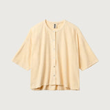 BONGUSTA - NARAM Oversized Shirt • vanilla - Shirt - ROSA ECK Concept Store