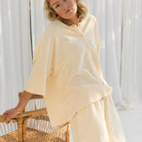 BONGUSTA - NARAM Oversized Shirt • vanilla - Shirt - ROSA ECK Concept Store