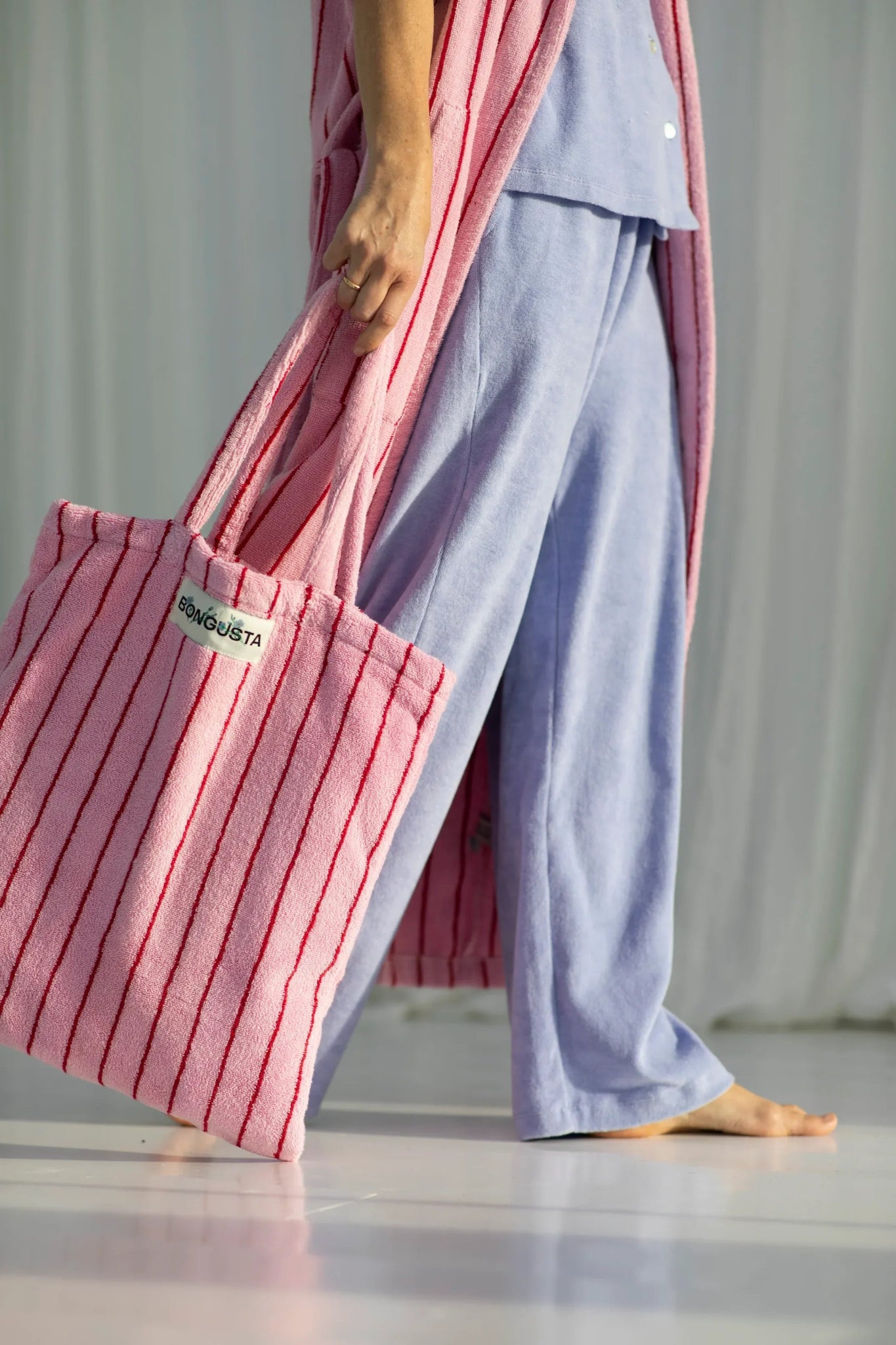 BONGUSTA - NARAM Pants | lavender blue - Hose - ROSA ECK -