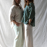 BONGUSTA - NARAM Pants | moonbeam - Hose - ROSA ECK -