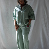 BONGUSTA - NARAM Pants • silver sage - Hose - ROSA ECK Concept Store