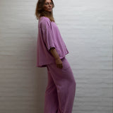 BONGUSTA - NARAM Pants | soft fuchsia - Hose - ROSA ECK -