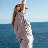 BONGUSTA - NARAM Shorts | lilac & neon yellow - Short - ROSA ECK -