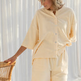 BONGUSTA - NARAM Shorts • vanilla - Short - ROSA ECK Concept Store