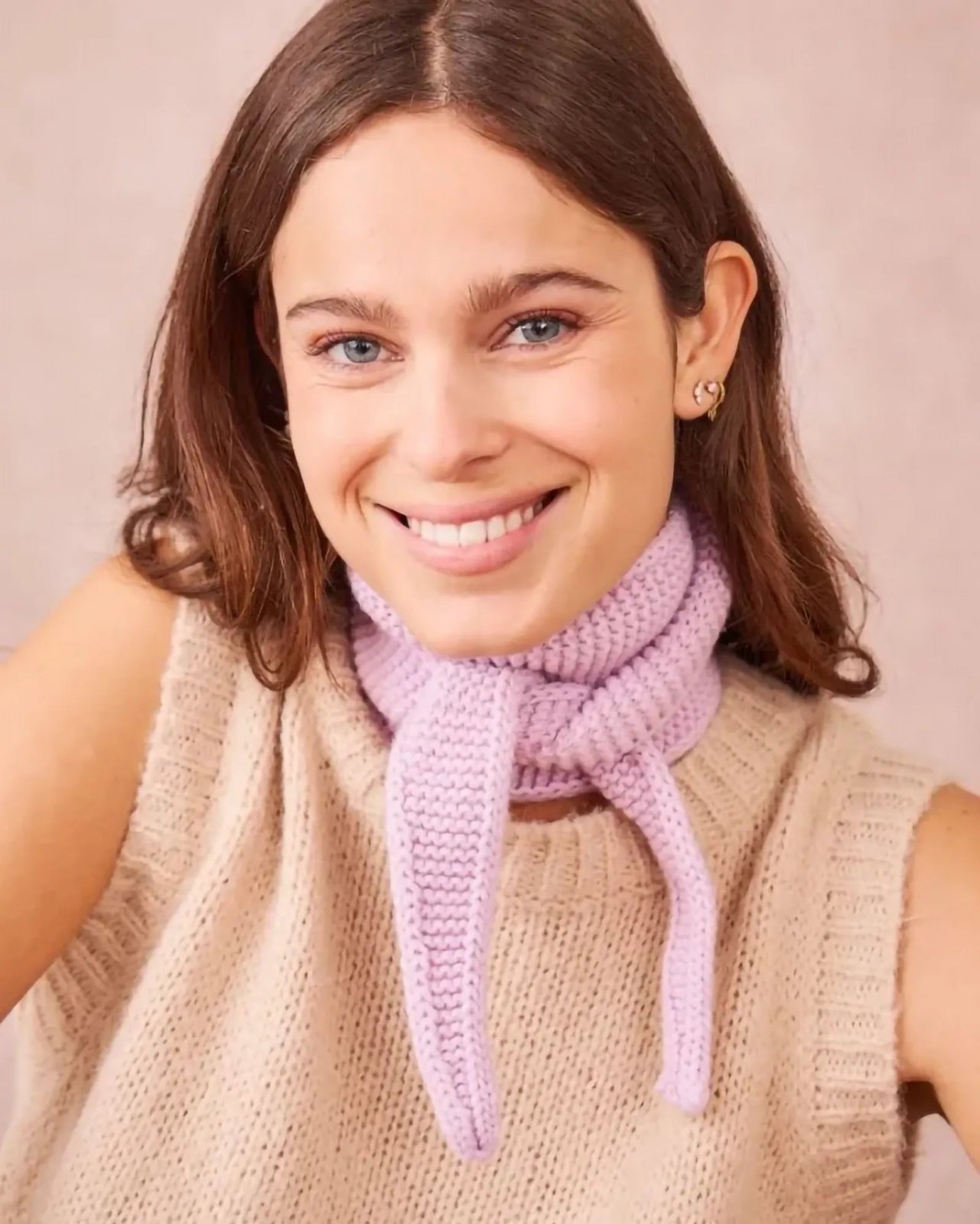 Calie Paris - Kleiner Sophie - Schal • Flieder - Schal - ROSA ECK Concept Store