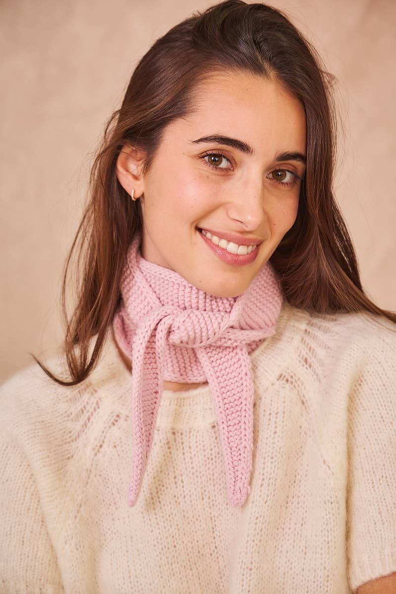 Calie Paris - Kleiner Sophie - Schal • Helles Rosa - Schal - ROSA ECK Concept Store