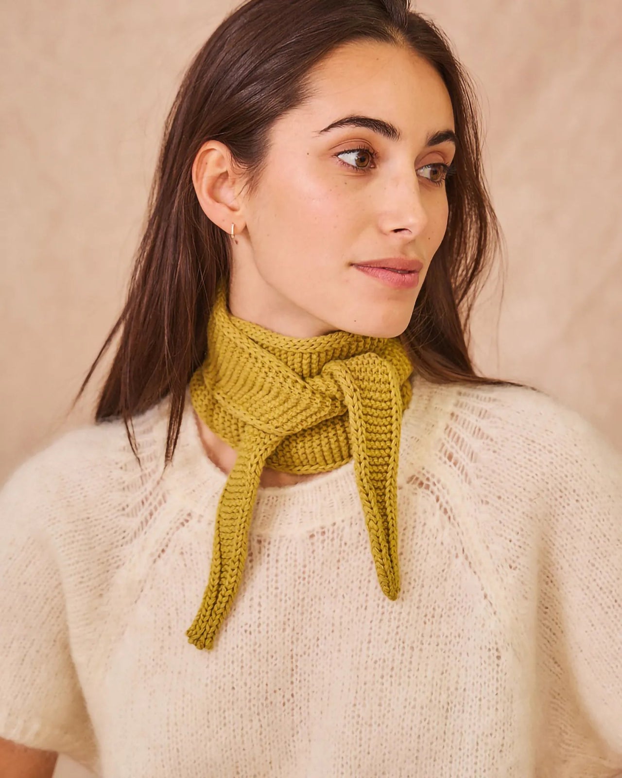 Calie Paris - Kleiner Sophie - Schal • Olivgrün - Schal - ROSA ECK Concept Store