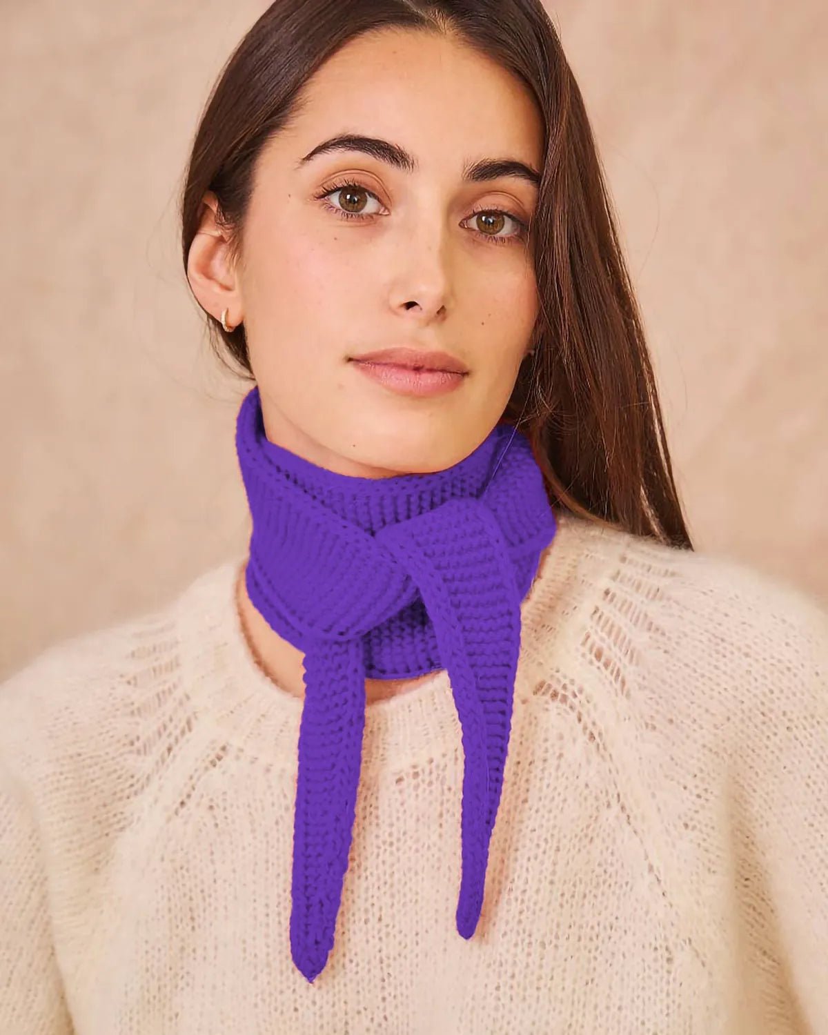 Calie Paris - Kleiner Sophie - Schal • Violett - Schal - ROSA ECK Concept Store
