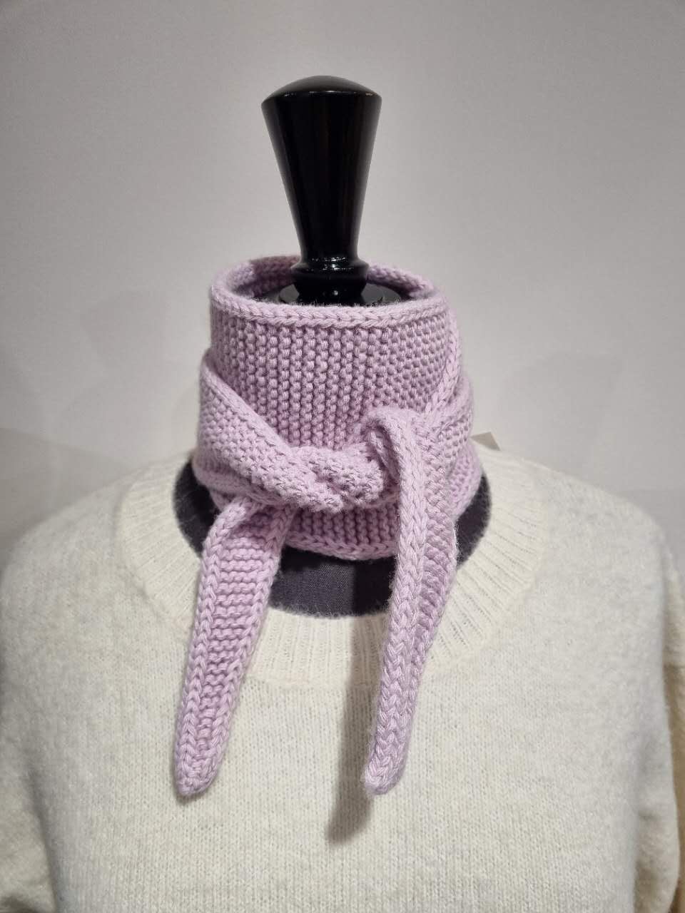 Calie Paris - Kleiner Strickschal • Gelb - Schal - ROSA ECK