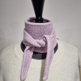 Calie Paris - Kleiner Strickschal • Kaki - Schal - ROSA ECK