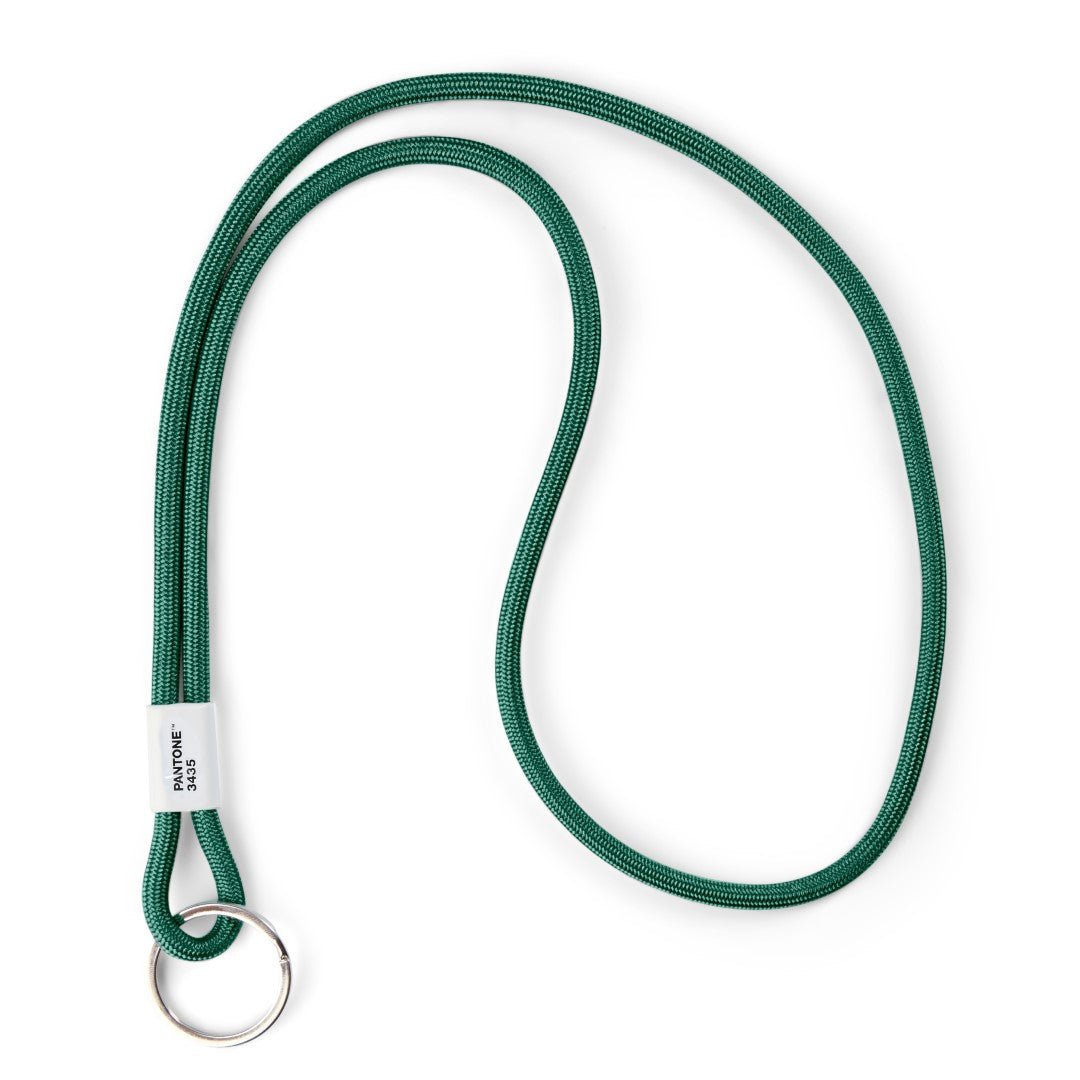 Copenhagen Design - PANTONE Schlüsselanhänger Lang Dark Green 3435 - ROSA ECK - , ,