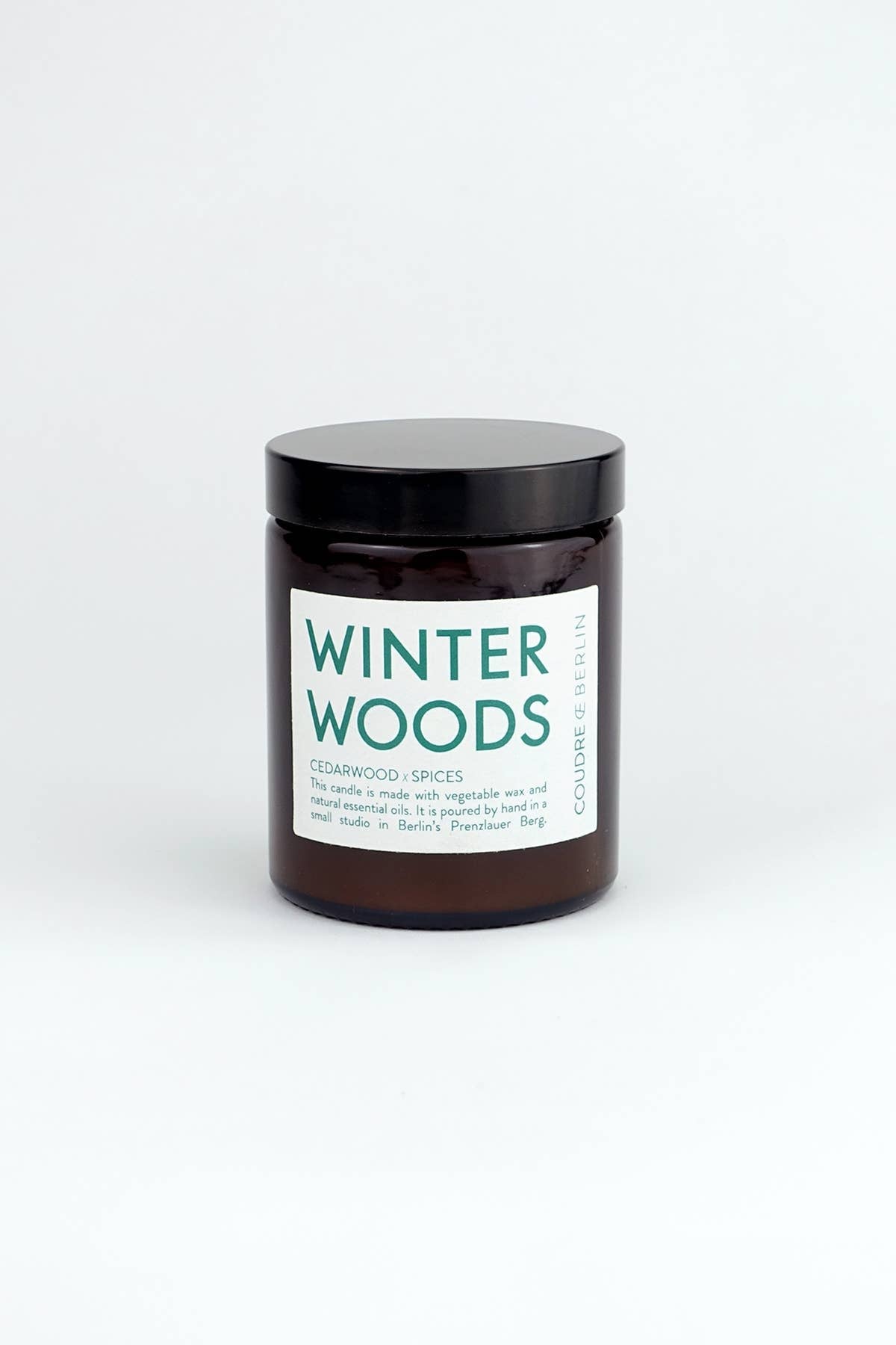 Coudre Berlin - WINTER WOODS Duftkerze Zedernholz & Gewürze - ROSA ECK - ESSENTIALS, Kerze,
