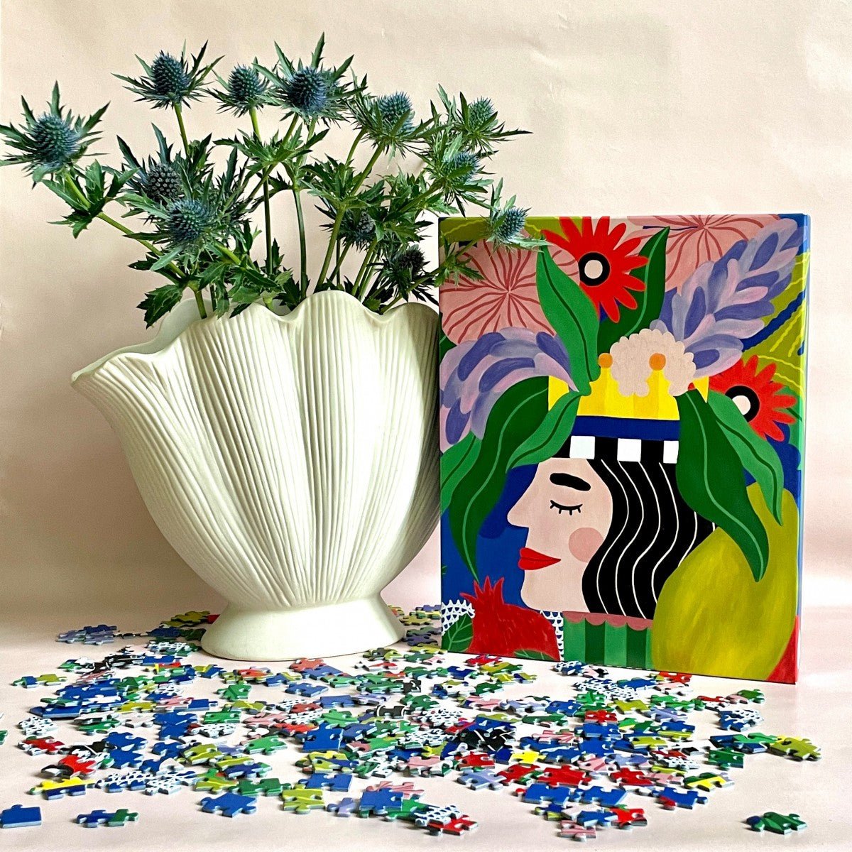 Das Puzzle Kollektiv - LA GRENADE Puzzle (500 Teile) - ROSA ECK Concept Store