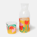 DOIY - BLOOM Karaffe & Trinkglas - ROSA ECK Concept Store