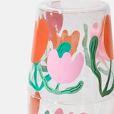 DOIY - BLOOM Karaffe & Trinkglas - ROSA ECK Concept Store