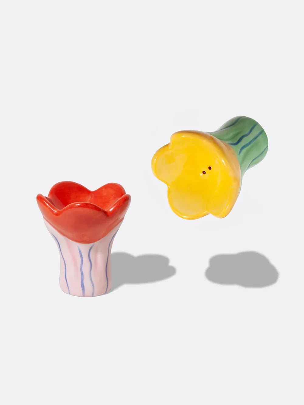 DOIY - BLOOM Salz - und Pfefferstreuer 2er - Set - ROSA ECK Concept Store