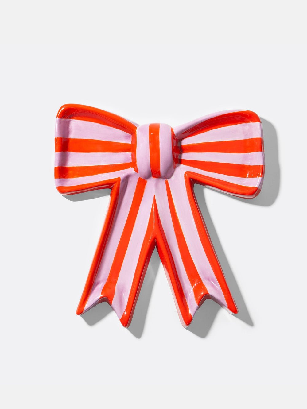 DOIY - BOW Schmucktablett - ROSA ECK - Rosa, Rot, Schleife