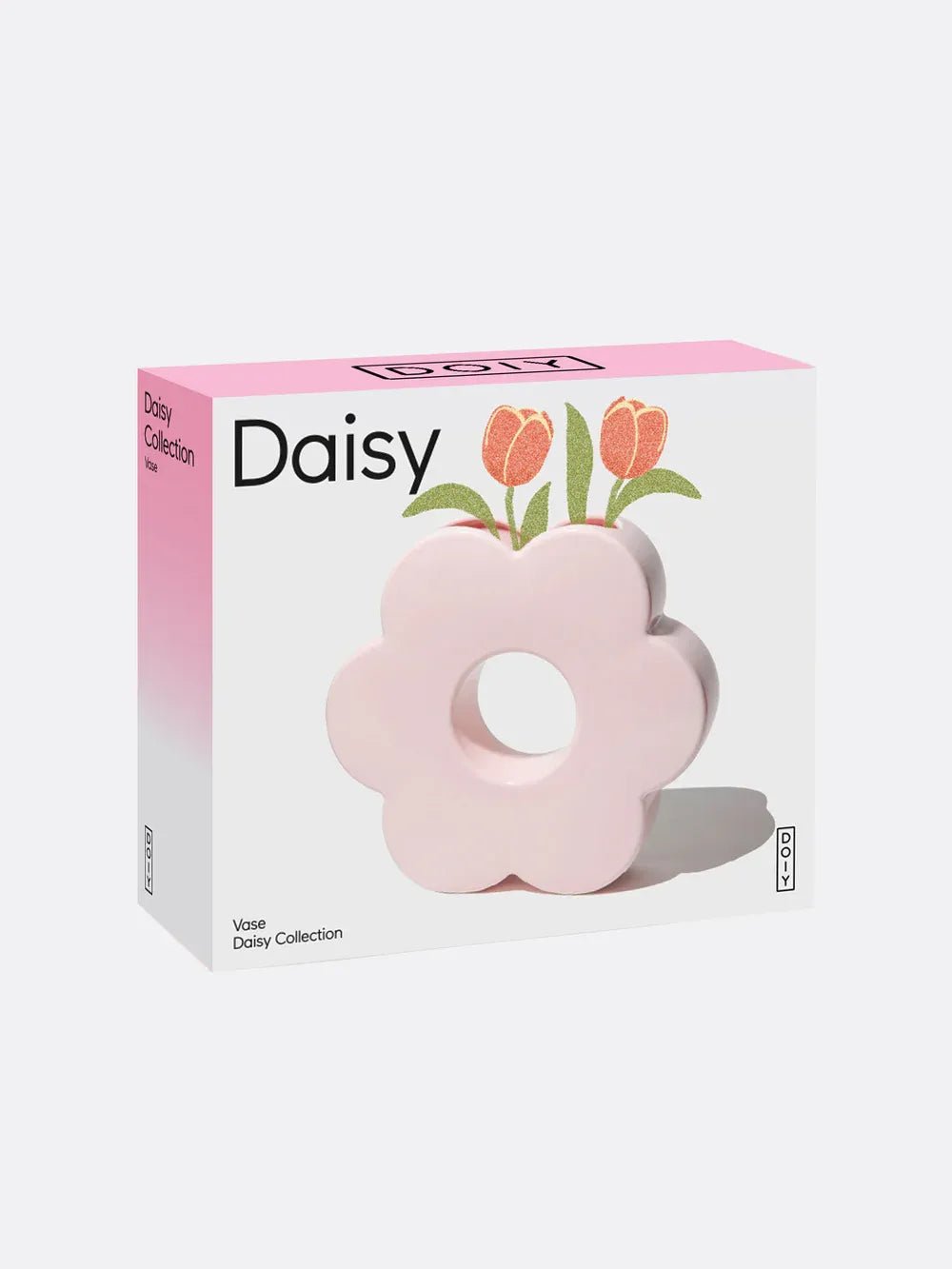 DOIY - DAISY Vase | Pink - ROSA ECK Concept Store
