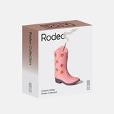 DOIY - RODEO COWBOY BOOT Räucherstäbchen - Halter | Pink - ROSA ECK - Rosa, Stiefel,