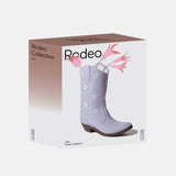 DOIY - RODEO COWBOY BOOT Vase | Lilac - ROSA ECK - Flieder, Lila, Stiefel