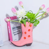 DOIY - RODEO COWBOY BOOT Vase | Pink - ROSA ECK Concept Store