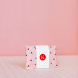 ECKE - CEREZAS Mini Geldbeutel | Klick | Kirschen Sandweiß - ROSA ECK - Kirschen, Nude,