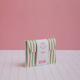 ECKE - Geldbeutel • Grün Streifen - Geldbeutel - ROSA ECK