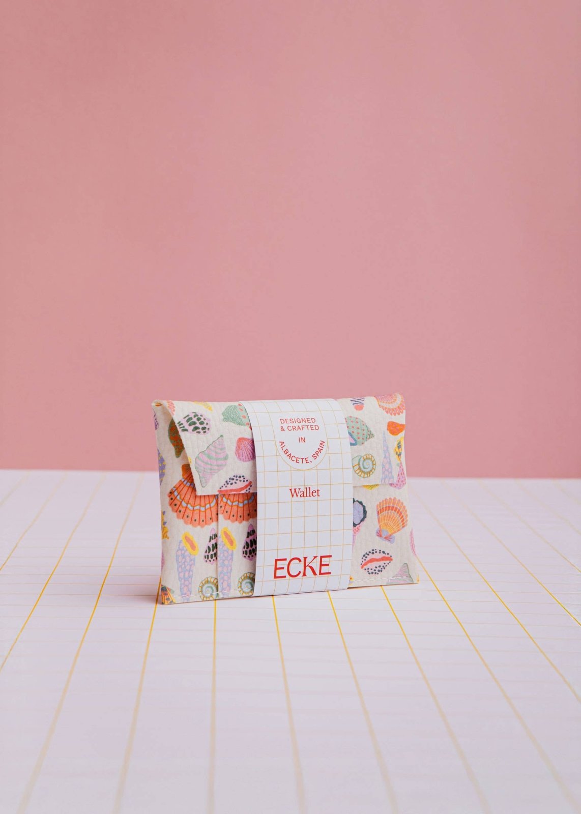 ECKE - Geldbeutel • Muscheln Beige - Geldbeutel - ROSA ECK
