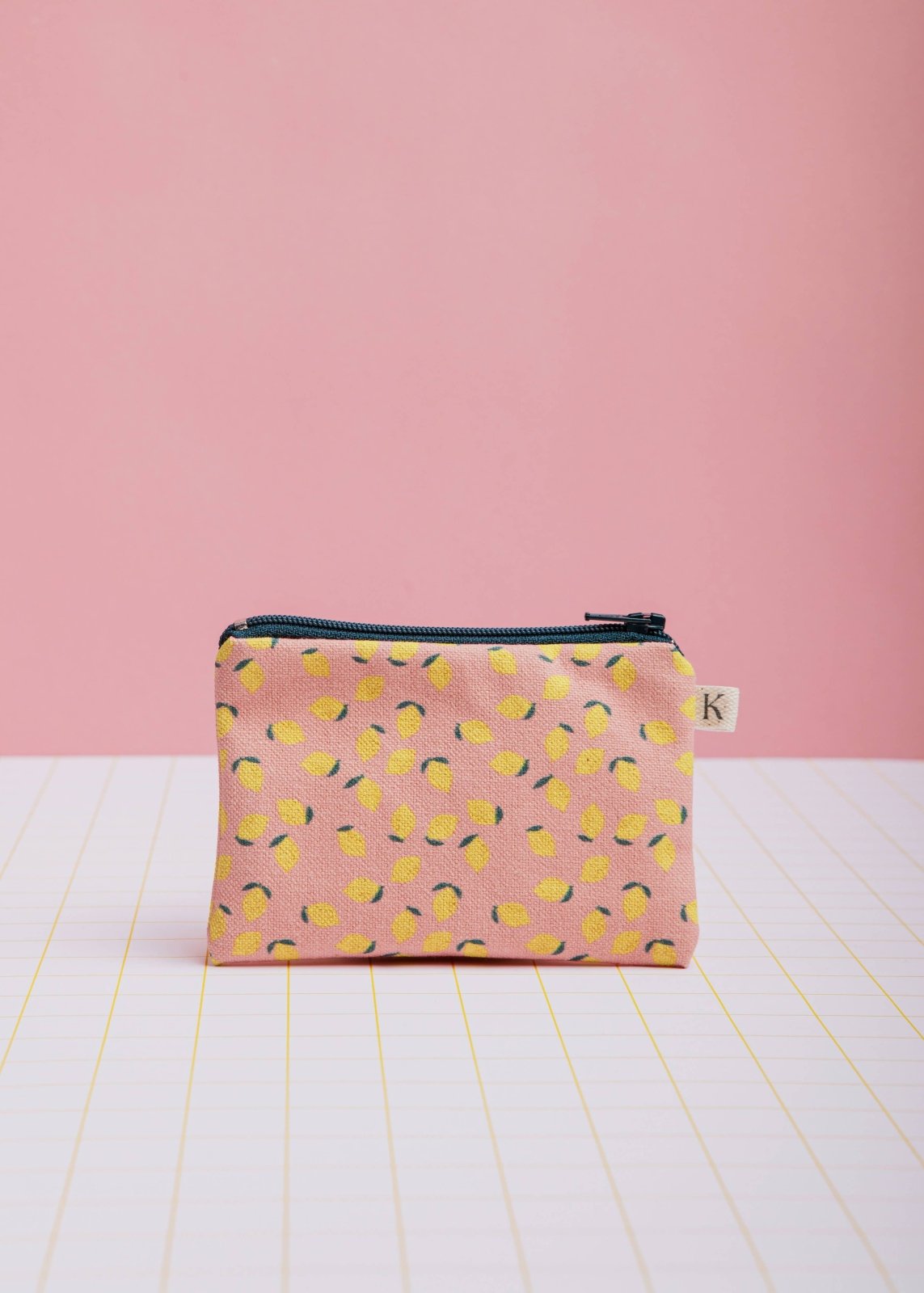 ECKE - Geldbeutel • Zitronen Pink - Geldbeutel - ROSA ECK