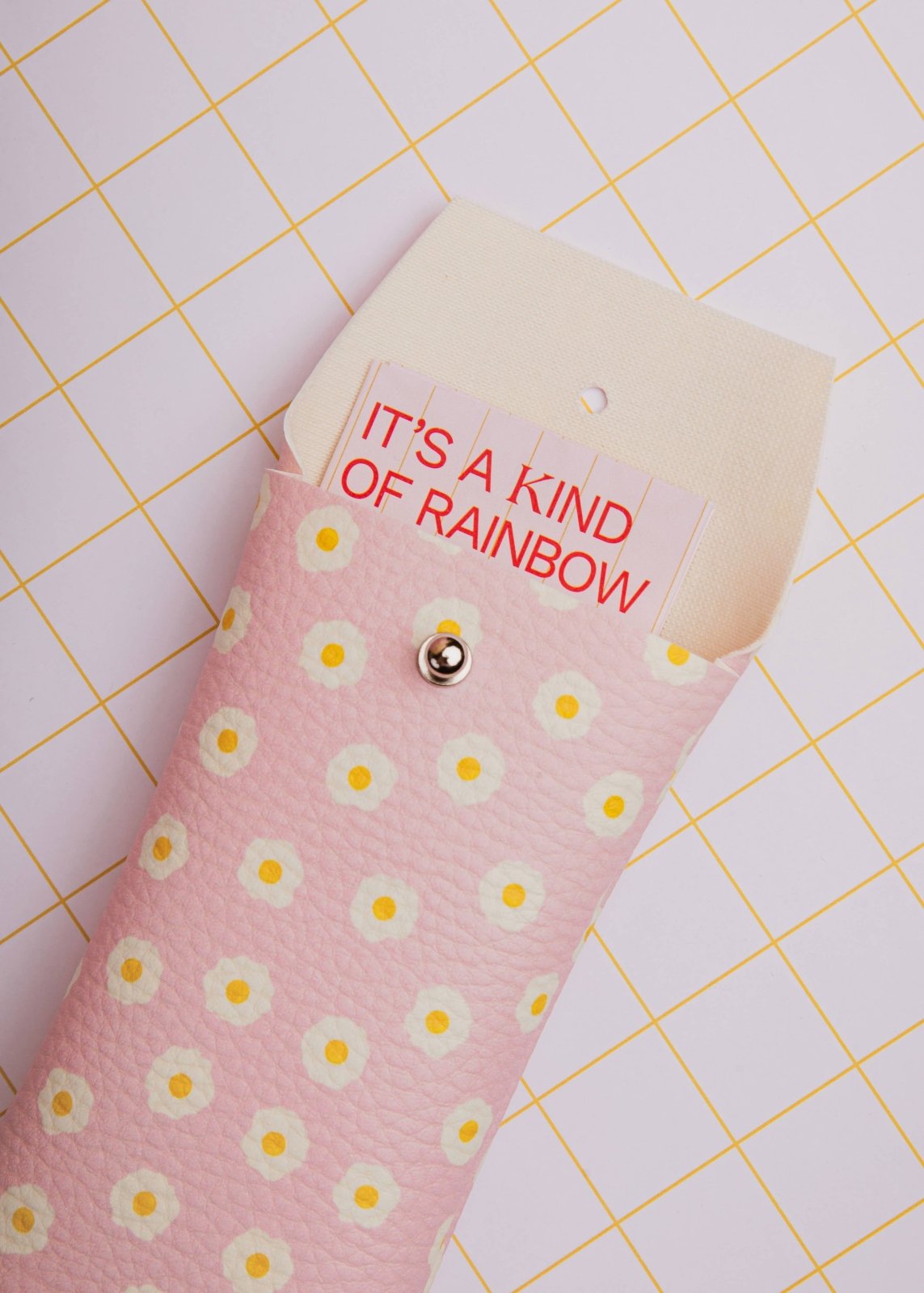 ECKE - HUEVOS Brillen - Etui • Spiegeleier - Pink - Brillen - Etui - ROSA ECK Concept Store