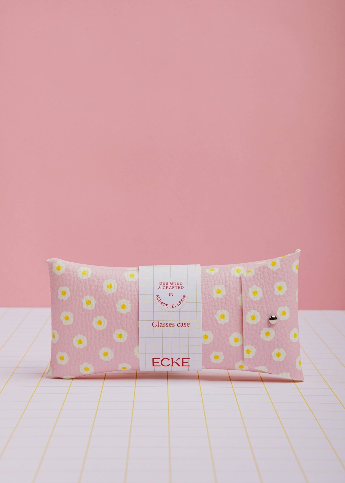 ECKE - HUEVOS Brillen - Etui • Spiegeleier - Pink - Brillen - Etui - ROSA ECK Concept Store