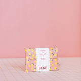 ECKE - LIMONES Mini Geldbeutel | Klick | Zitronen Rosa - ROSA ECK - Pink, Rosa, Zitronen