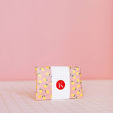 ECKE - LIMONES Mini Geldbeutel | Klick | Zitronen Rosa - ROSA ECK - Pink, Rosa, Zitronen