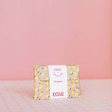 ECKE - LIMONES Mini - Geldbeutel | Klick | Zitronen Beige - ROSA ECK - Rosa, Zitrone,