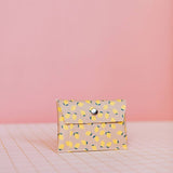 ECKE - LIMONES Mini - Geldbeutel | Klick | Zitronen Beige - ROSA ECK - Rosa, Zitrone,
