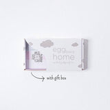 Egg Back Home - CLOUD Mini - Tablett - ROSA ECK - Blau, Schmucktablett, Wolken
