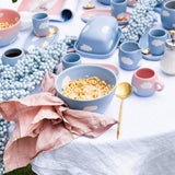 Egg Back Home - CLOUD Schüssel (⌀ 16 cm) - ROSA ECK - Blau, ,