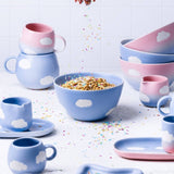 Egg Back Home - CLOUD Schüssel (⌀ 16 cm) - ROSA ECK - Blau, ,